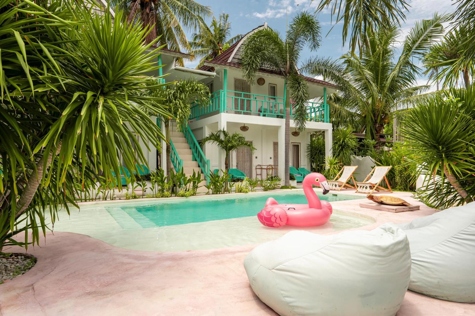 La Isla Bonita Gili Air Hotel Exterior foto